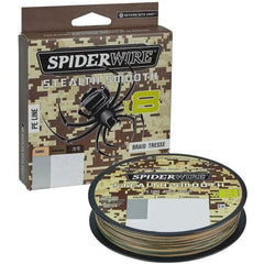 Fir Textil Stealth Smooth 8 Camo Spiderwire - 0.05mm, 5.4kg, 150m - 1