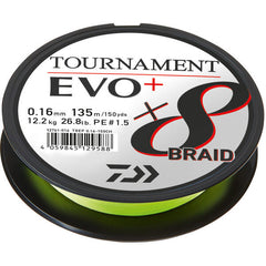 Fir Textil Tournament 8XBRAID EVO+ Daiwa - Rezistență, Invizibil - 1