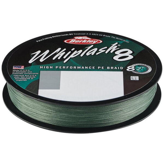Fir Textil Whiplash 8 Berkley - 0.08mm, 12.9kg, Verde, 150m - 1
