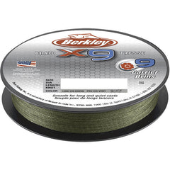Fir Textil X9 Low Vis Verde Berkley - 0.06mm, 1.8kg, 150m - 1