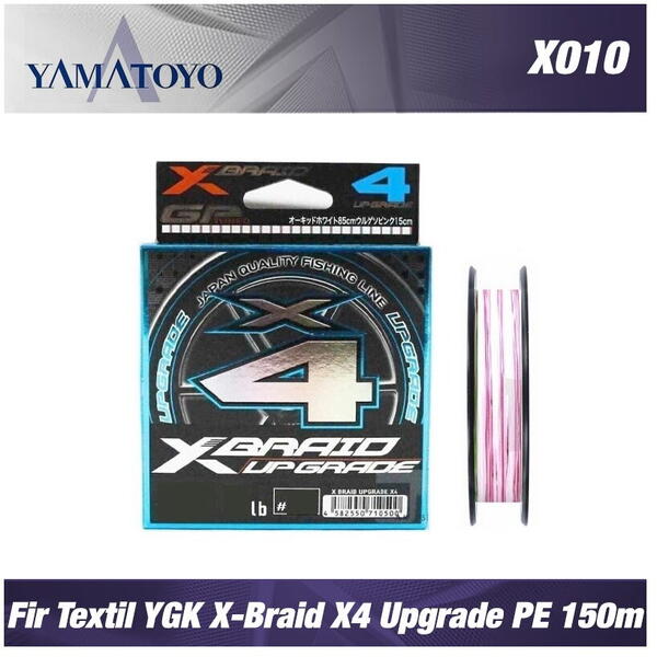 Fir Textil YGK X-Braid Upgrade X4 - Vizibilitate, Rezistență 150m/5lb - 1