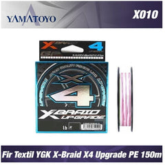 Fir Textil YGK X-Braid Upgrade X4 - Vizibilitate, Rezistență 150m/5lb - 1