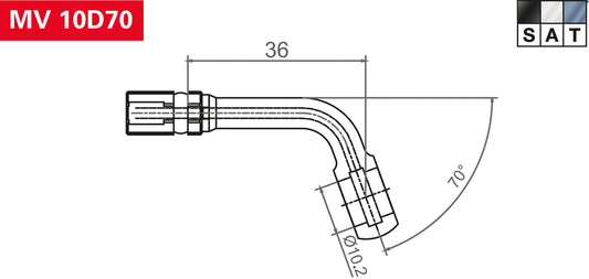 Fiting Conector Vario TRW pentru Furtunuri Varioflex - Titan