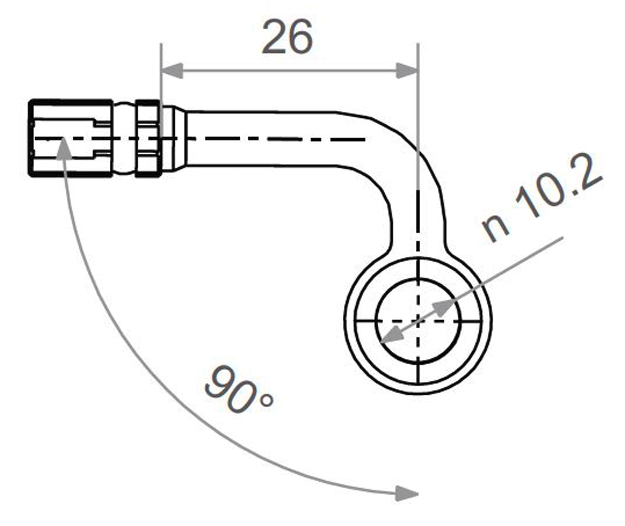 Fiting Conector Vario TRW pentru Furtunuri Varioflex - Titan