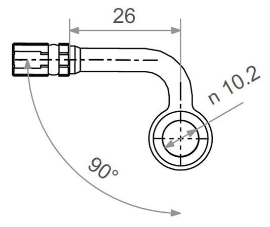 Fiting Conector Vario TRW pentru Furtunuri Varioflex - Titan