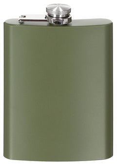 Flacon de buzunar Clasnic Oliv FoxOutdoor - Oțel Inoxidabil, 225 ml