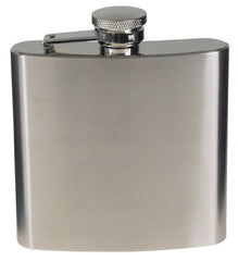 Flacon de șold Crom Mat FoxOutdoor - Inox, 170 ml