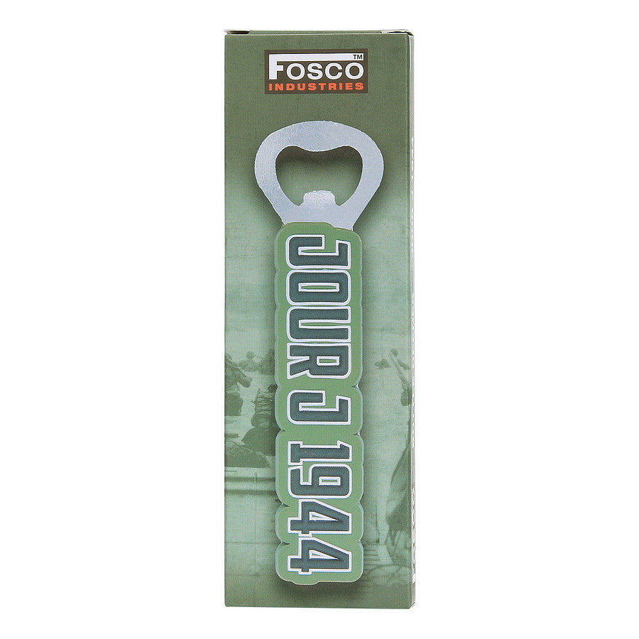 Flesopener 3D PVC Jour J 1944 - Stil Tactic, Durabilitate Oțel