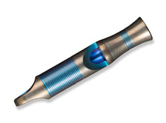 Fluier de urgenta A-05BP Titanium Blue WE Knife- Titan Anodizat, Volum 120 dB