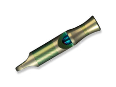 Fluier de urgență A-05CP Green WE Knife- Titan Anodizat Verde, Volum 120 dB