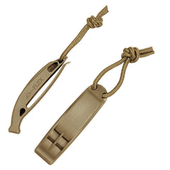 Fluiere Tactice Tactical Fluit MOLLE Set Coyote - Semnalizare Esențială