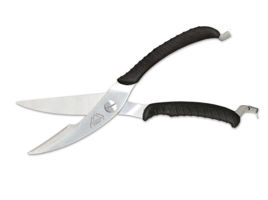 Foarfeca Game Shears Outdoor Edge- Maner Cauciucat, Teaca Cordura