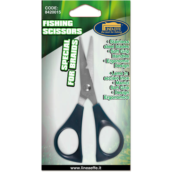 Foarfecă Inox Lineaeffe XX - 11cm, Tăiere Precisă Fir Pescuit - 2