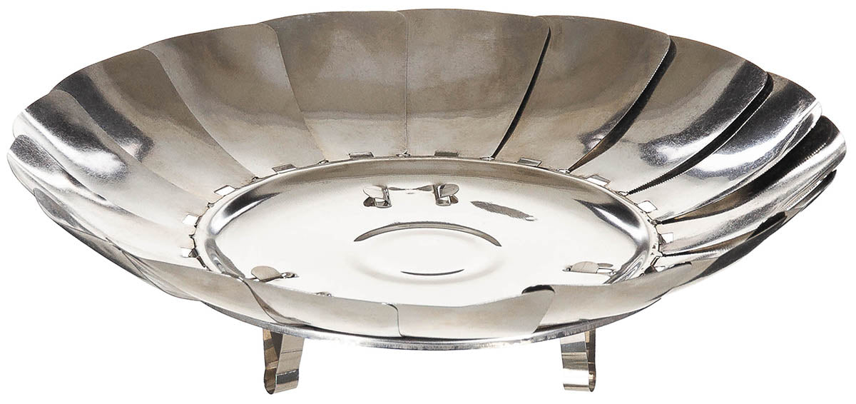Focar Pliabil Inox FoxOutdoor - Ø27x8cm, 17 Lame