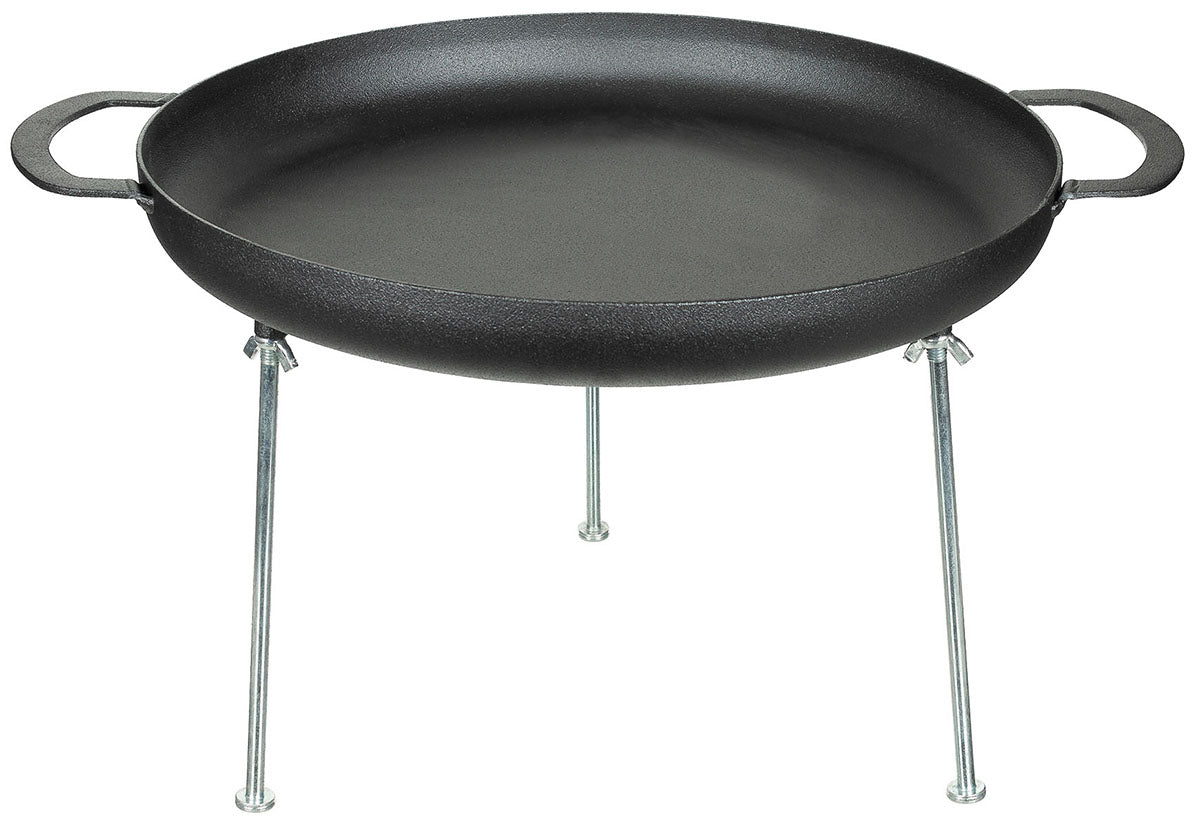 Focar Portabil Bol de Foc Negru FoxOutdoor - Fier, Ø 44 cm