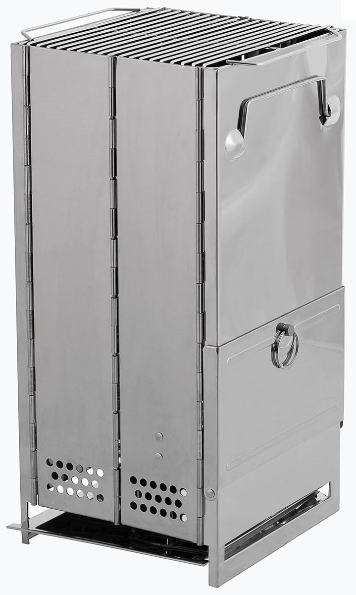 Focar Rachetă Pliabil FoxOutdoor - Inox, Asamblare Rapidă