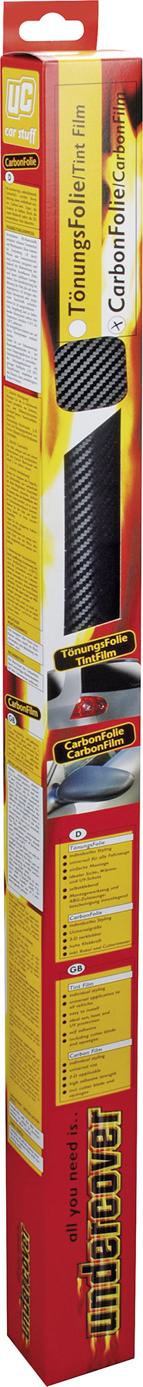 Folie Carbon UNDERCOVER Louis - Design 3D, Autoadezivă