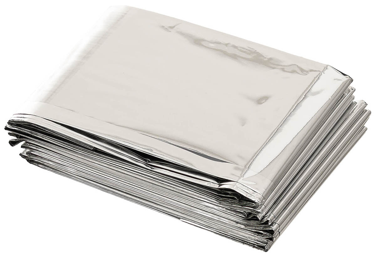 Folie de Urgență Aluminiu MFH - 213x132 cm, 50g