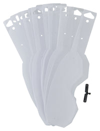 Folie detașabilă S15 Pro MTR - Set 10 bucăți pentru ochelari cross