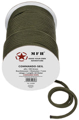 Frânghie 7mm Oliv MFH - 100% PP, 60m