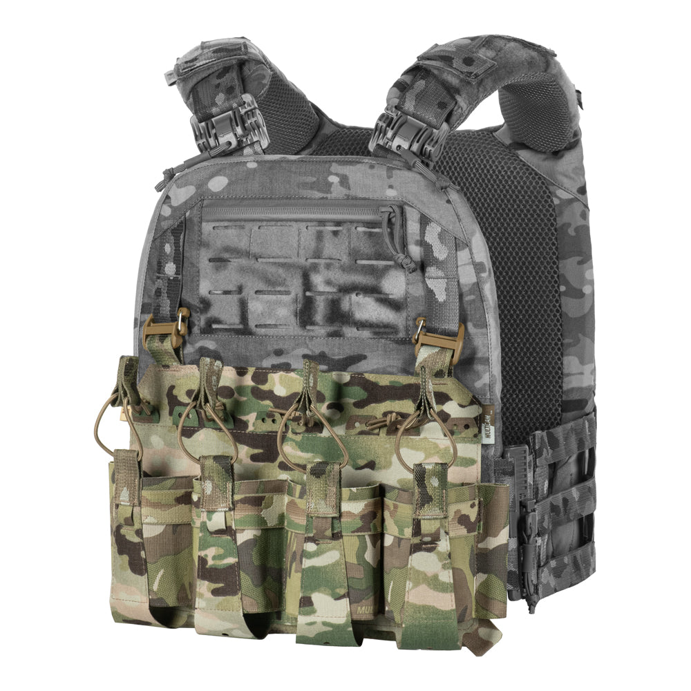 Front Panel M-Tac Cuirass QRS pentru 4 Magazine - Multicam