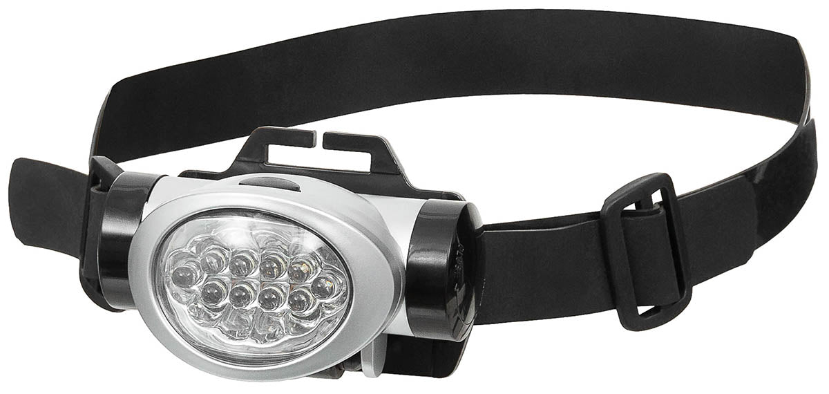Frontală LED Reglabilă Negru FoxOutdoor - 40 Lumeni, Unghi 90°