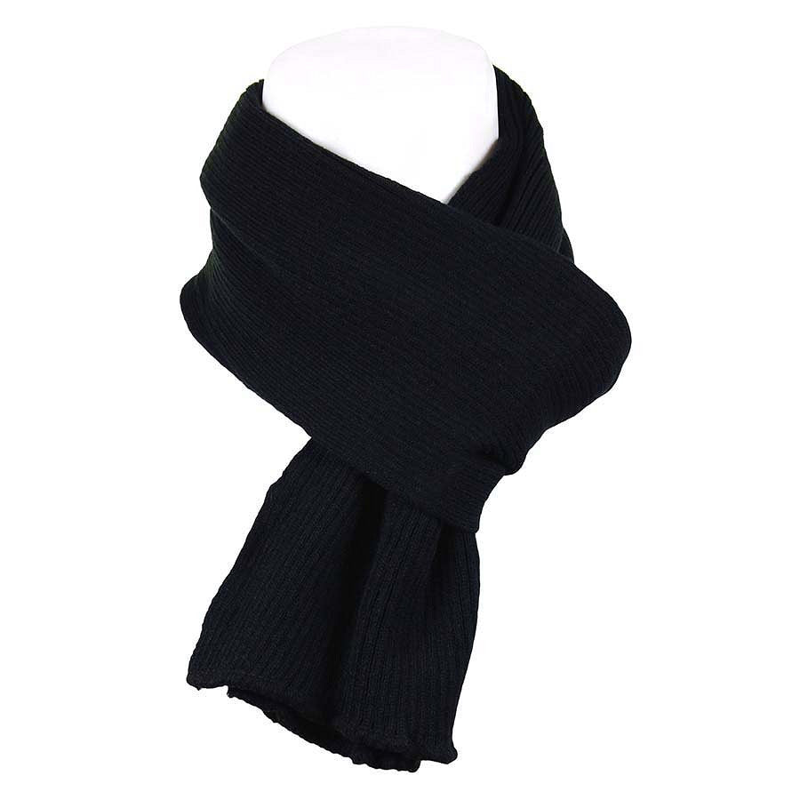 Fular Sjaal Grof Negru Tactical - Protecție Esențială în Frig