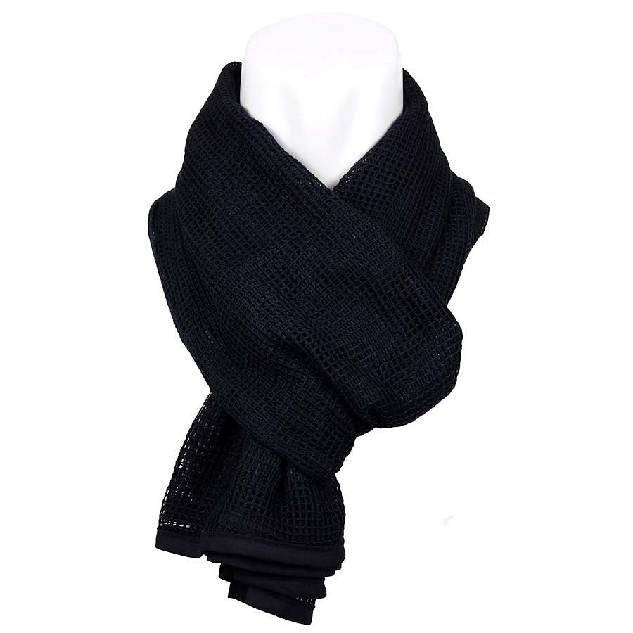 Fular Tactical Netsjaal Tactical Negru - Adaptabilitate Maximă