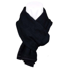 Fular Tactical Netsjaal Tactical Negru - Adaptabilitate Maximă