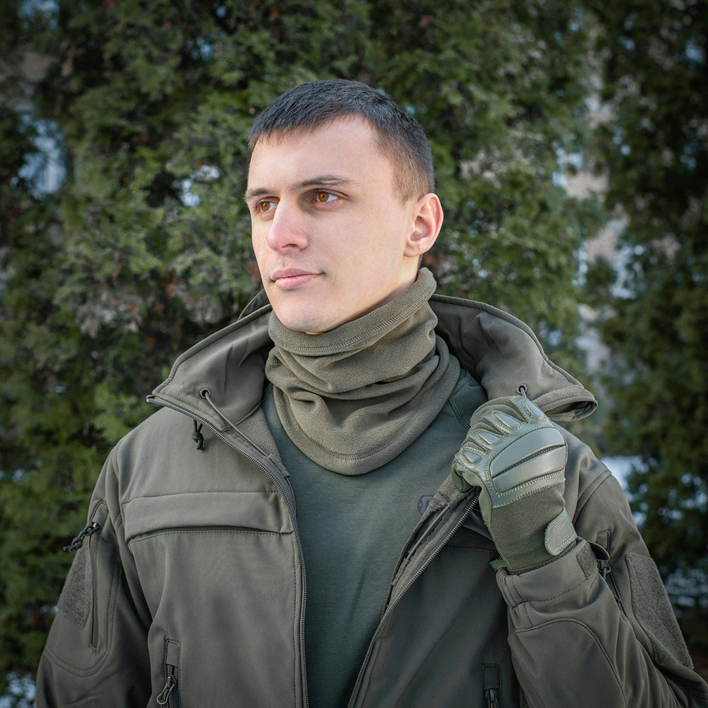 Fular Tub Anatomic Polar Pro M-Tac - Olive, Polartec Călduros