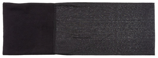 Fular Tubular Fleece Negru MFH - 100% Poliester, Mărime Universală