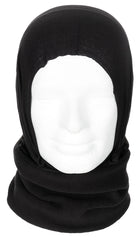 Fular Tubular Fleece Negru MFH - 100% Poliester, Mărime Universală
