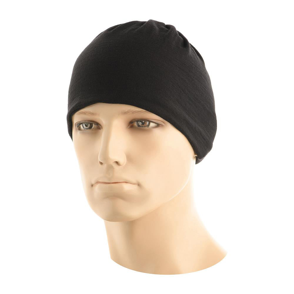 Fular Tubular Lână Merino M-Tac - Negru, Multifuncțional