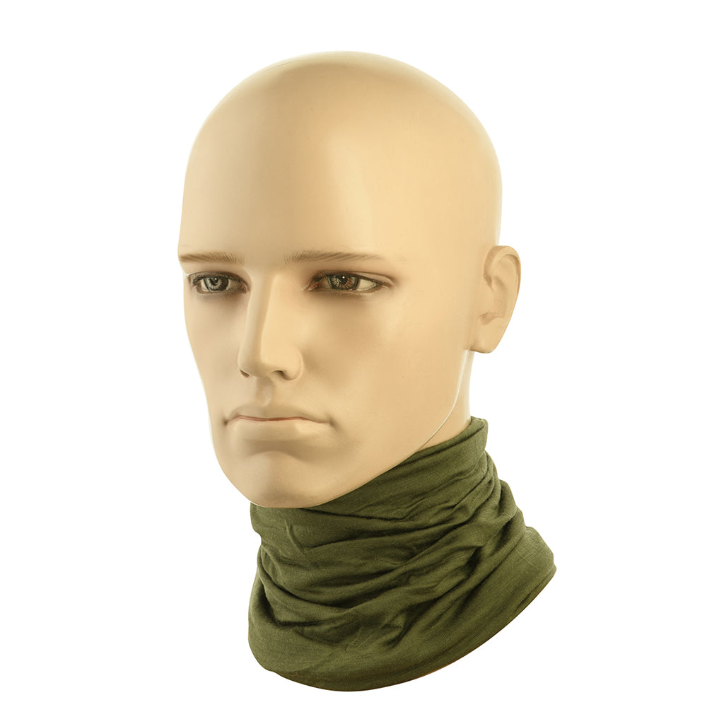 Fular Tubular Lână Merino M-Tac - Olive | Multifuncțional