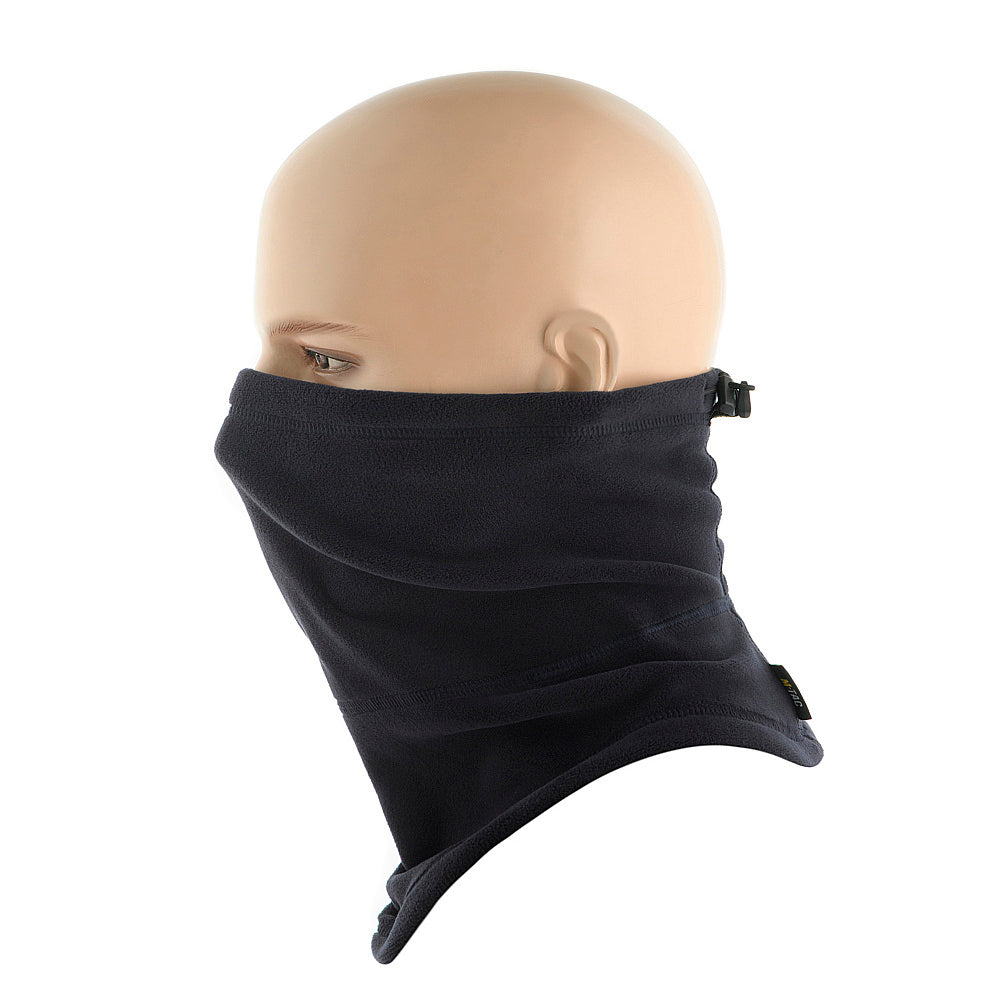 Fular Tubular M-Tac Polartec cu Șnur - Dark Navy Blue
