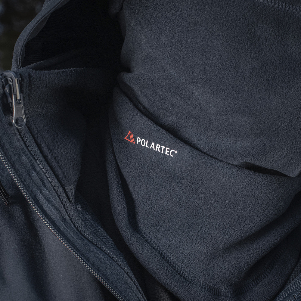 Fular Tubular M-Tac Polartec cu Șnur - Dark Navy Blue