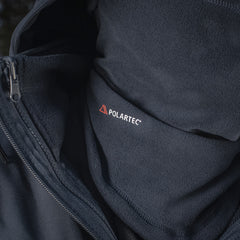 Fular Tubular M-Tac Polartec cu Șnur - Dark Navy Blue