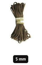 Funie Commando Mil-Tec – 15 m, 5 mm, Nylon, Coyote
