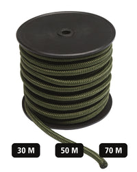 Funie Commando Mil-Tec – rolă pe tambur cu variantele 30, 50 și 70 m
