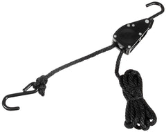 Funie de Fixare cu Ratchet Negru MFH - 6mm, 2m