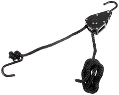 Funie de Tensionare cu Clichet Negru MFH - 9mm, 2m