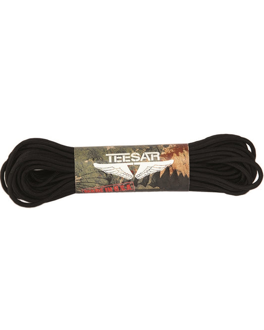 Funie din Nailon Mil-Tec – 15,24 m, Rezistență 249 kg, Neagră