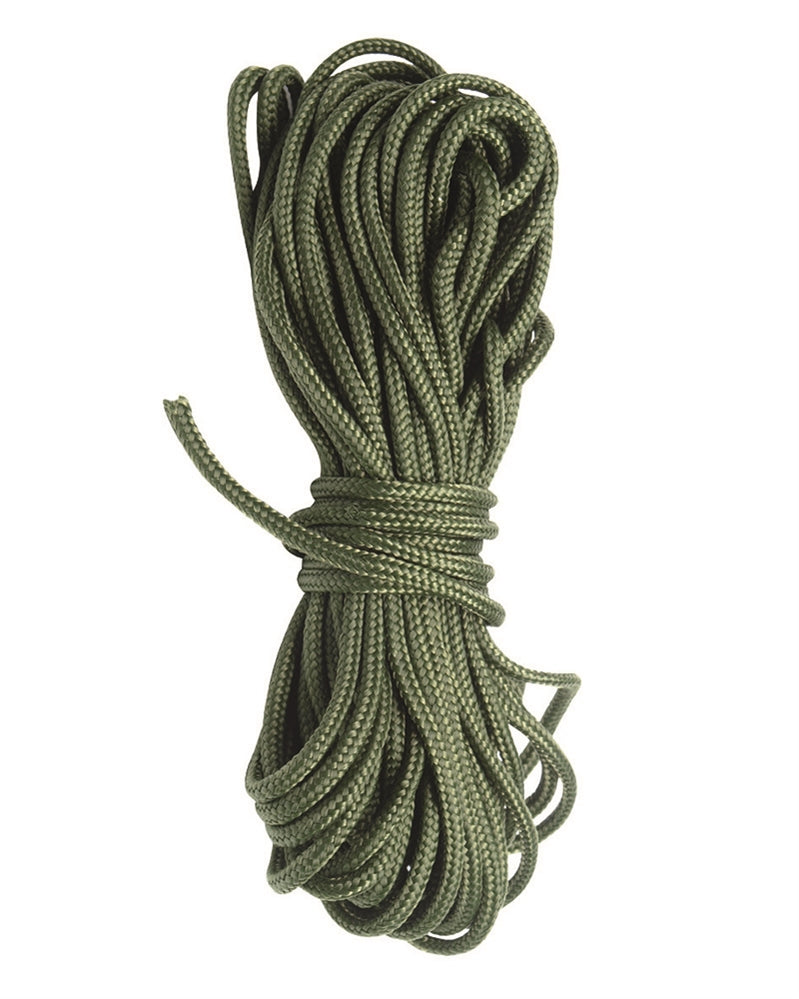 Funie Utilitară Mil-Tec – 15 m, 3 mm, Oliv