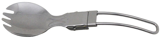 Furculingă Pliabilă Inox FoxOutdoor - Oțel Inoxidabil, 30g