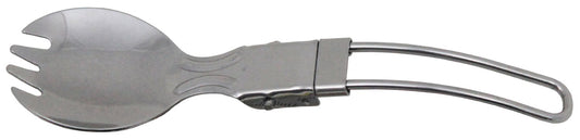 Furculingă Pliabilă Inox FoxOutdoor - Oțel Inoxidabil, 30g