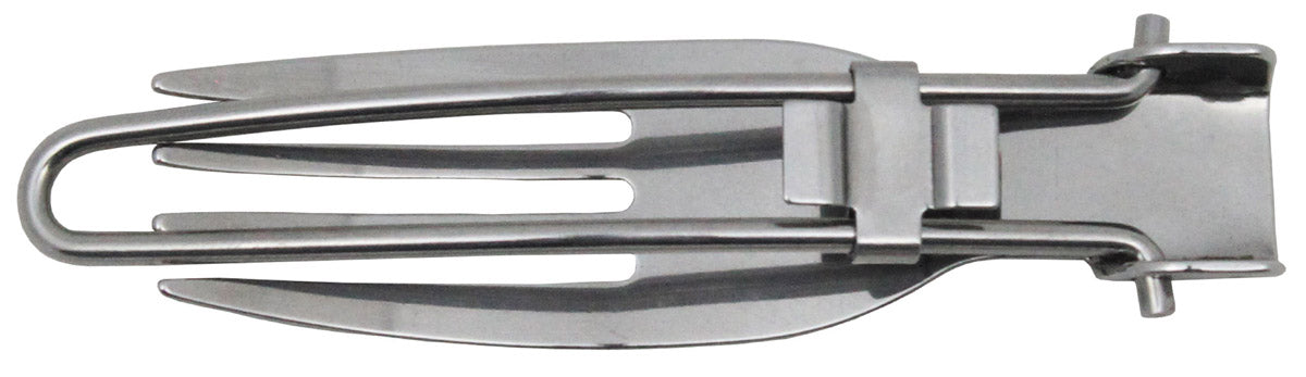 Furculiță Pliabilă Inox FoxOutdoor - 100% Inox, 25g