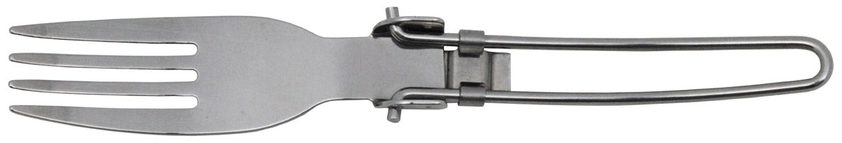 Furculiță Pliabilă Inox FoxOutdoor - 100% Inox, 25g
