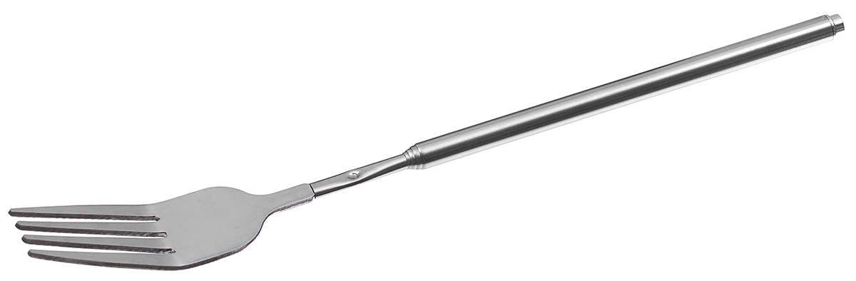 Furculiță Telescopică Inox FoxOutdoor - Oțel Inoxidabil, 65cm Extinsă