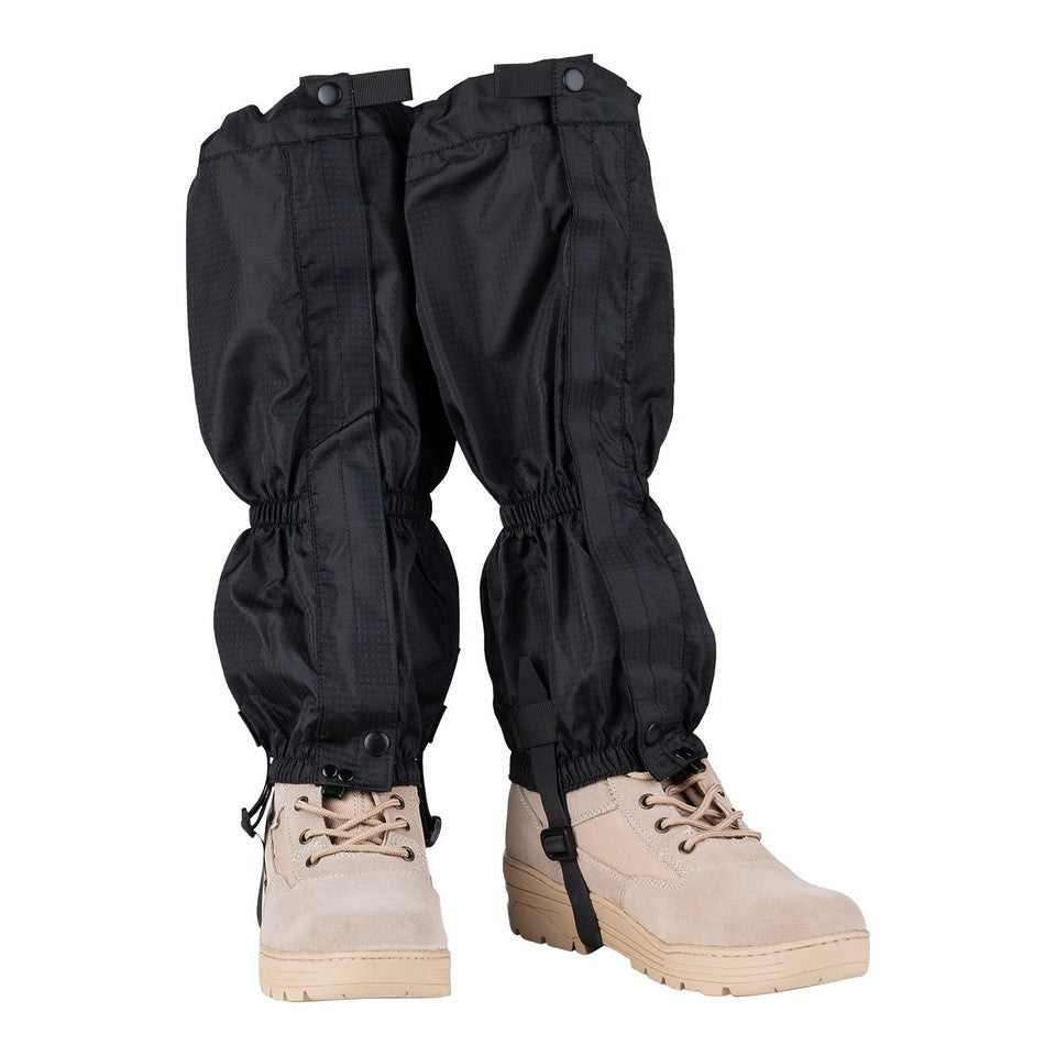 Gaitere Ripstop (set) Negru - Protecție Integrală Anti-Intemperii