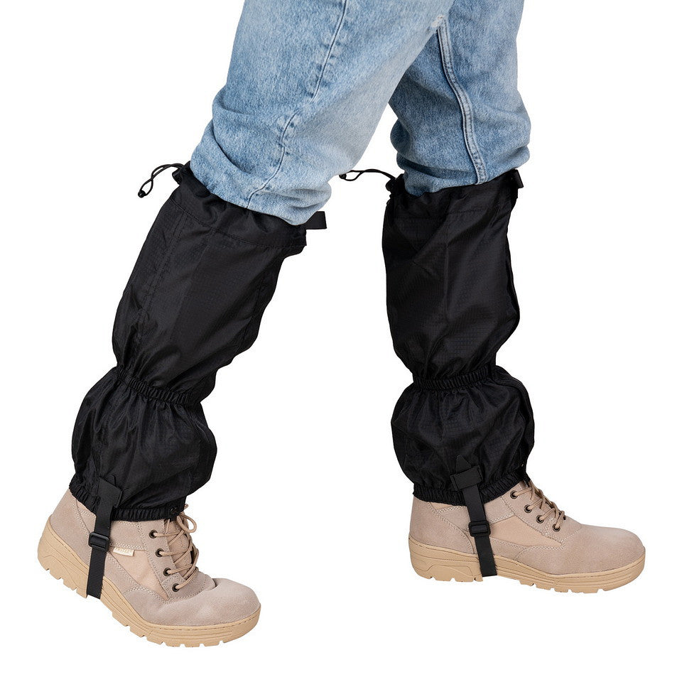 Gaitere Ripstop (set) Negru - Protecție Integrală Anti-Intemperii